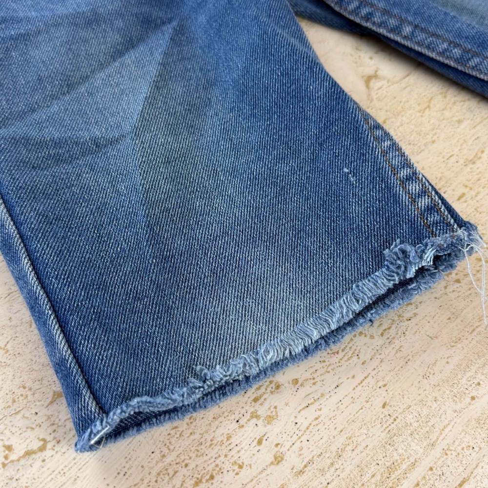 Levi’s Boys Classic Blue Denim Cutoff Shorts Size 10 Slim - Picture 5 of 13